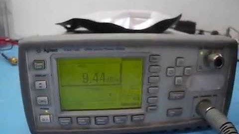 E4418B and 8481H sensor power meter patentix_ltd