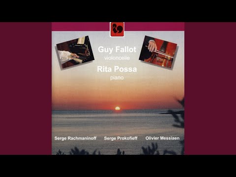 Cello Sonata in G Minor, Op. 19: I. Lento Allegro moderato adlı videoyu YouTube'da izle
