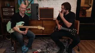 Uncle Larry Goes To See The Wizard Of OZ..Noy - A Must See Guitar Lesson From Tom Bukovac And Oz Noy