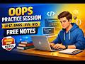 Top OOPs Questions Asked in Exams 🚀 Practice Session | KVS, NVS, DSSSB, TRE