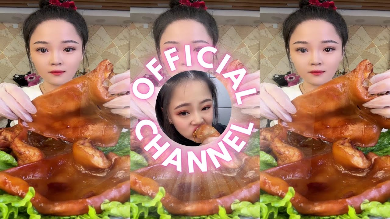 Pig Ears | Xiao Yu Mukbang 269 | Facebook : ZBX888