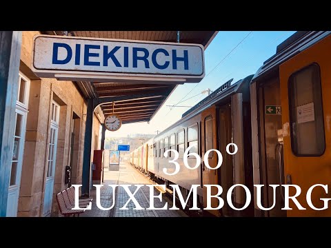 Virtual reality walk in Luxembourg: Diekirch 360 VR