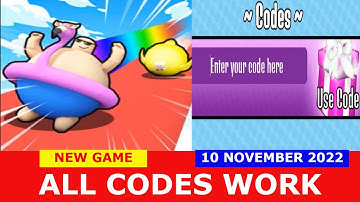 *ALL CODES WORK* [🎁CODES!] Fat Race Clicker! ROBLOX | 10 NOV 2022