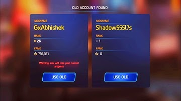 Recover Your Shadowgun legends Account