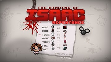 Binding of Isaac Daily Run Schedule: June 23-29