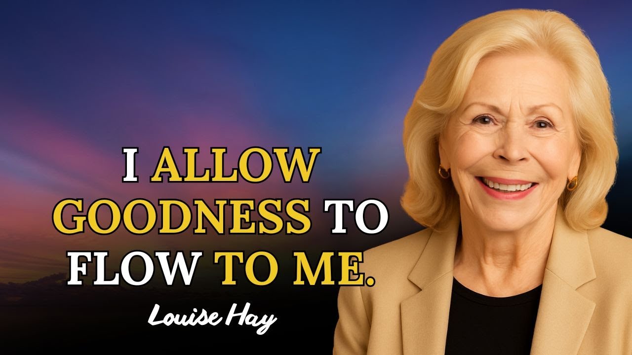 Louise Hay:I Allow Goodness to Flow to Me | Attract Joy, Abundance and Loving Relationships