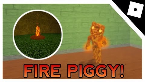 How to get the "FIRE PIGGY" Badge & Morph in InfectedDeveloper