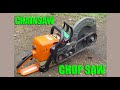 Converting a Stihl Chainsaw to a Chop Saw