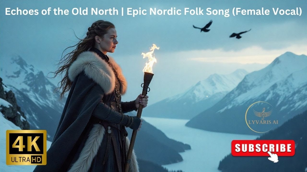 Echoes of the Old North | Nordic Folk Song Featuring Epic Female Vocals | Lyvaris AI