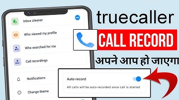 truecaller auto call recording||truecaller automatic call recording kaise kare||tech champion prince