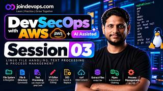 🔥Session 03 DevSecOps on AWS -AiOps Assited| Batch 90 by Raghu K | Learn DevOps from Scratch 🚀