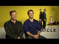 THE MAN FROM UNCLE interviews - Cavill, Hammer, Vikander, Richie, Debicki