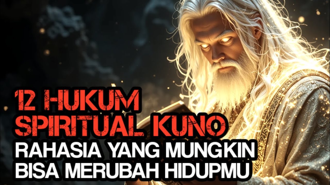 12 Hukum Spiritual / Hukum Alam Semesta yang Harus Kamu Tahu Biar Hidupmu Berubah✨🚀