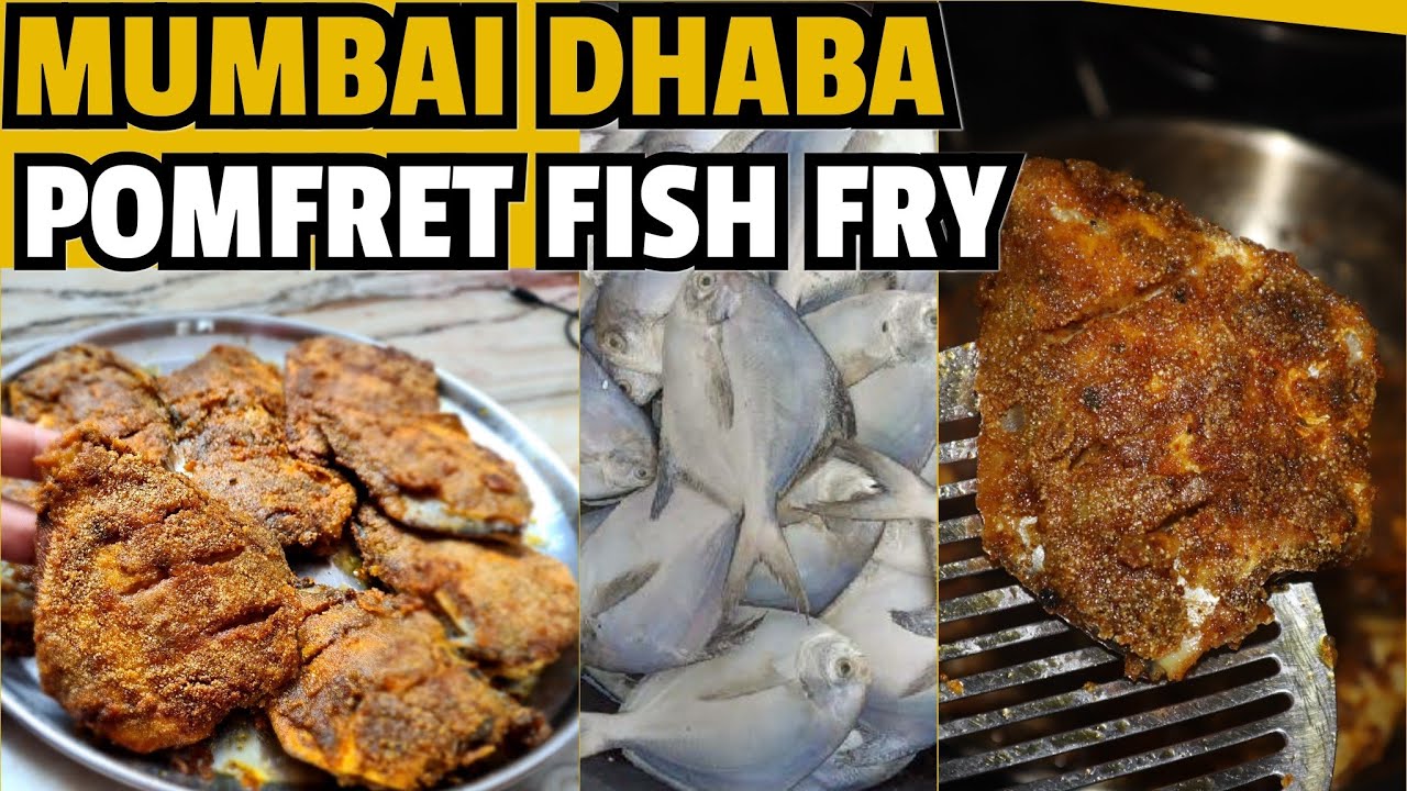 DHABA POMFRET FISH FRY ORIGINAL RECIPE | Zaika Secret Recipes Ka - Cook With Nilofar Sarwar