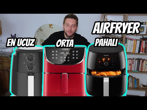 En ucuz - orta - pahalı Airfryer testi! Kumtel Fastfry vs Cosori XXL vs Philips 