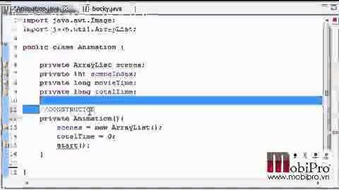Java Game Development   8   Beginning Animation360p H 264 AAC new