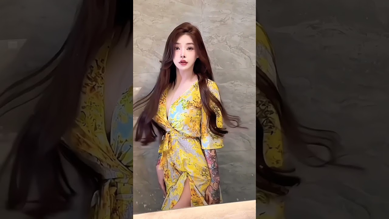 Sexy Asian big cup size model ∆ xixigina - YouTube