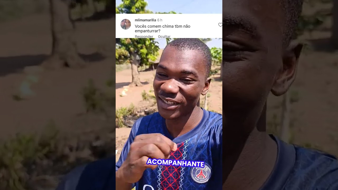Chima é o prato típico de Moçambique 🇲🇿