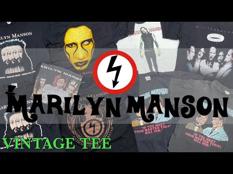 Marilyn Manson Tシャツ MARILYN MANSON Tシャツ マリリンマンソン Tee | BF MERCH'S
