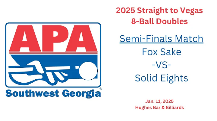 2025 STV 8 Ball Doubles Semi Finals