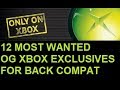 12 Original Xbox Exclusives I Want on Xbox One