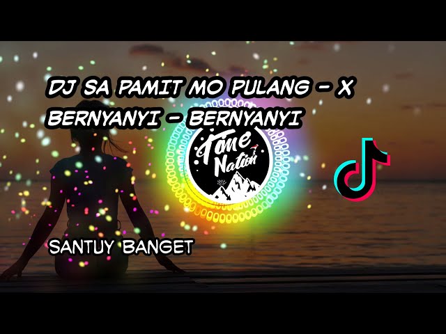 🎶 DJ SA PAMIT MO PULANG X BERNYANYI - BERNYANYI 🎧 PALING SANTUY class=