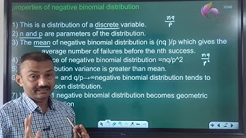 #1 || NEGATIVE BINOMIAL DISTRIBUTION || SEM 3 || WINGS INSTITUTE