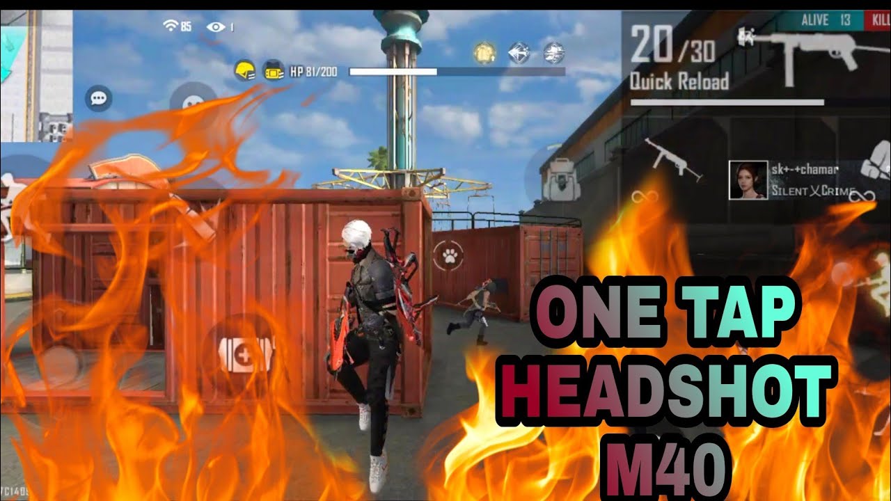 Free fire noob gameplay Radhe gamer MR One tap headshot M40 