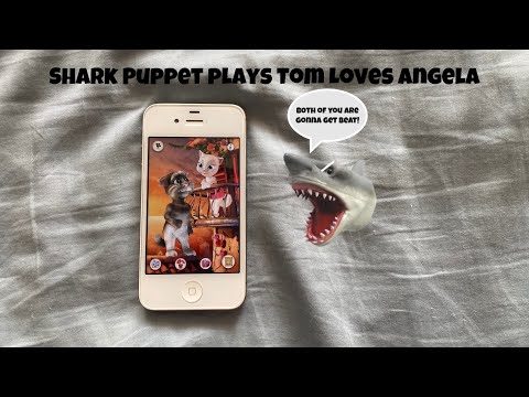 SB Movie: Shark Puppet plays Tom Loves Angela!
