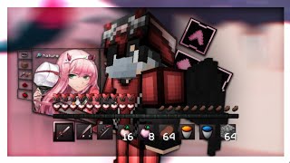 Zero Two [64x] (FPS ) | MCPE PVP TEXTURE PACK (1.17.2) w/Java UI