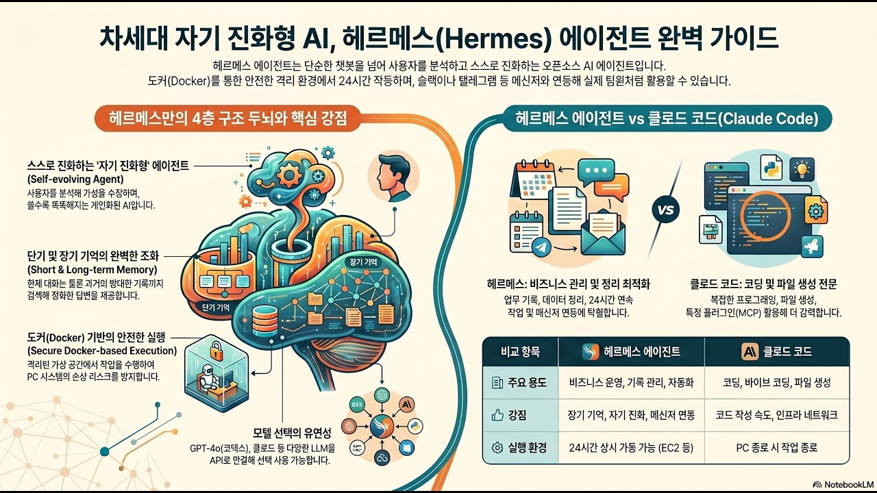 AI 직원 만들기  헤르메스 에이전트