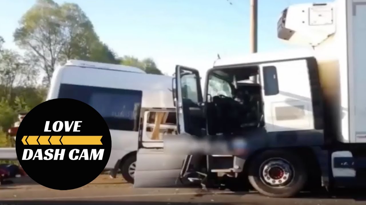 Love Dash Cam | Unlucky Drivers, Bad Drivers, Crashes! - YouTube