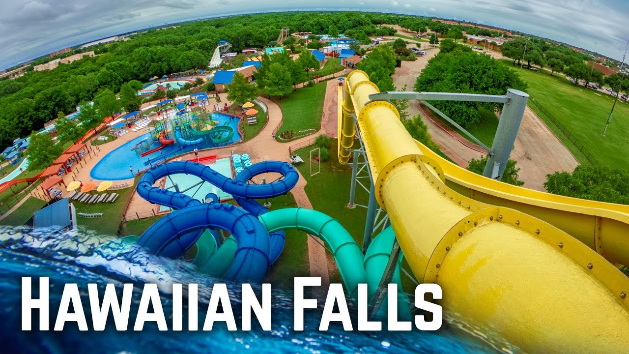 all-water-slides-at-hawaiian-falls-garland-texas-youtube