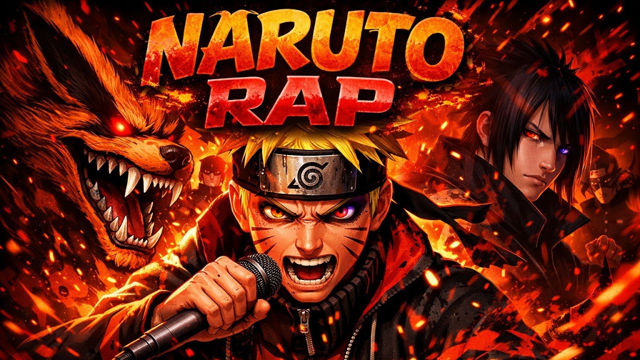 NARUTO UZUMAKI🦊 RAP SONG (OFFICIAL NEW ANIME RAP SONG IN HINDI)(LORD ...