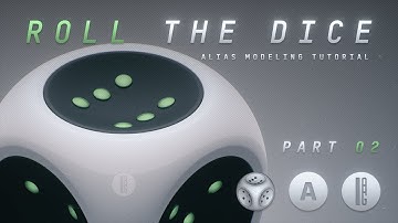 Alias Modeling TUTORIAL - Dice. Part 2