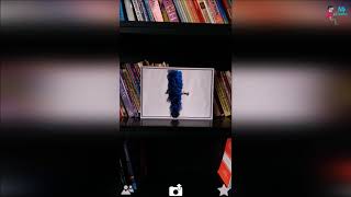 Ar Blowing Particles