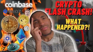 Crypto Flash Crash! What Happened & What's Next?! | Bitcoin, Dogecoin, Cardano, Ether, Safemoon etc.