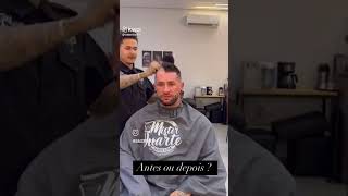 Raspando A Cabeça De Homem Forte