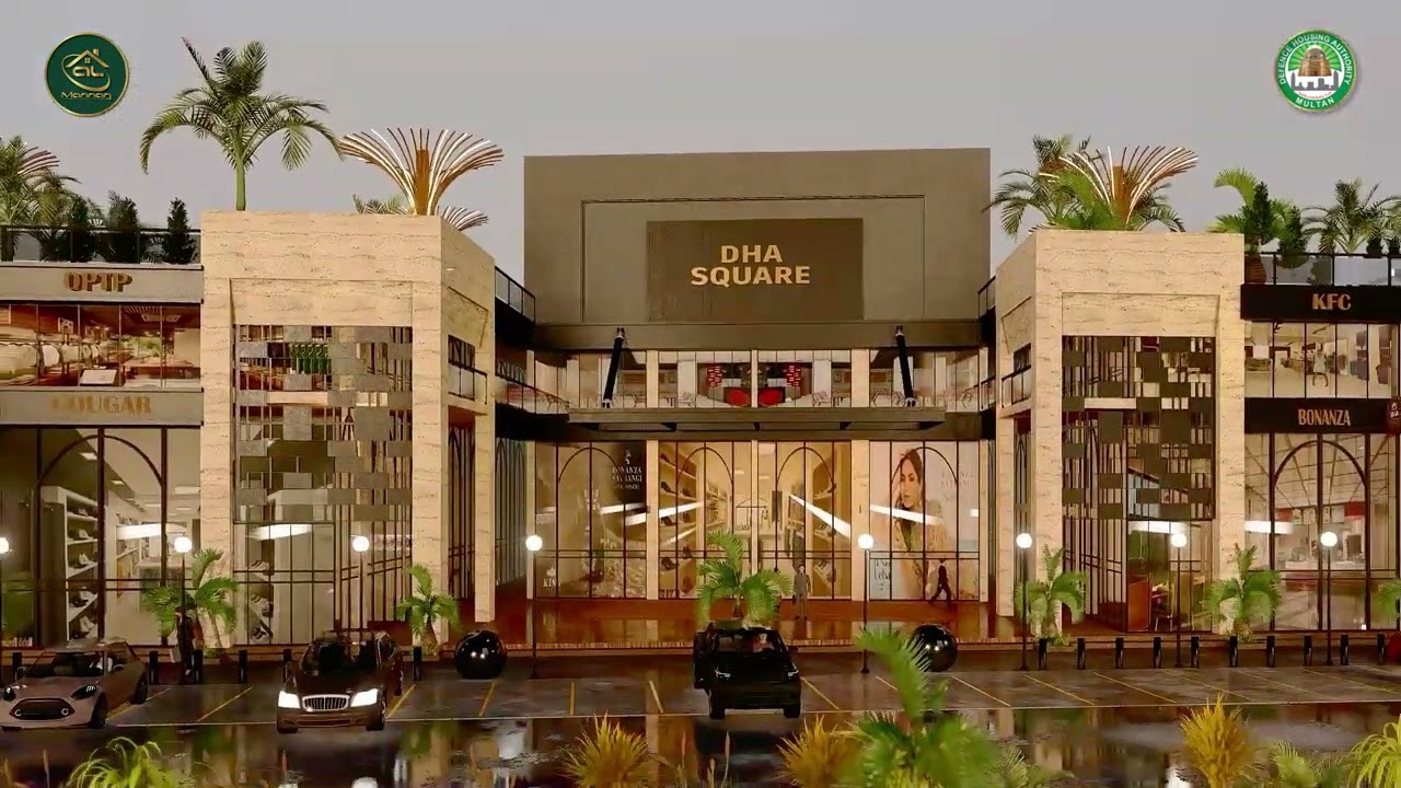 Experience luxury redefined at DHA Square Multan! - Al Mannan Builders