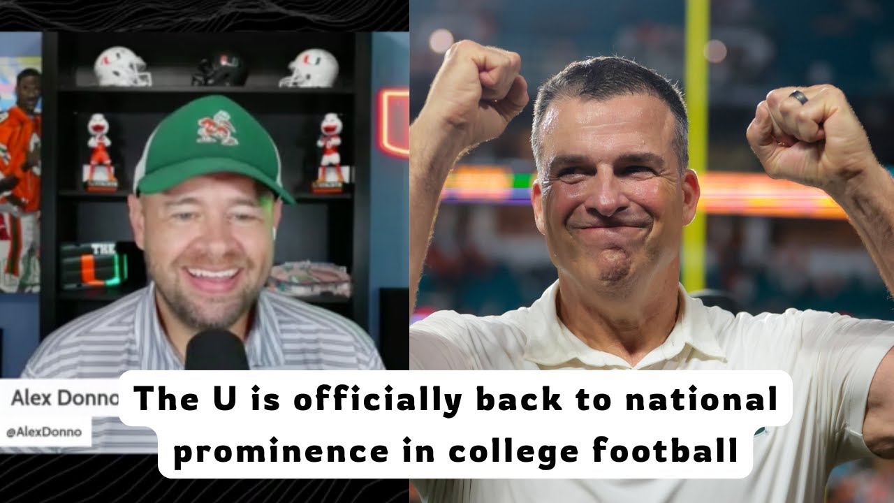 Alex Donno talks Miami Hurricanes return to national prominence & an early FSU preview