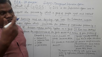 WHAT IS GDSS (GROUP DECISION SUPPORT SYSTEM) ?
