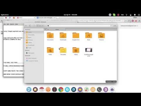 Installing Google Drive on Elementary OS Freya