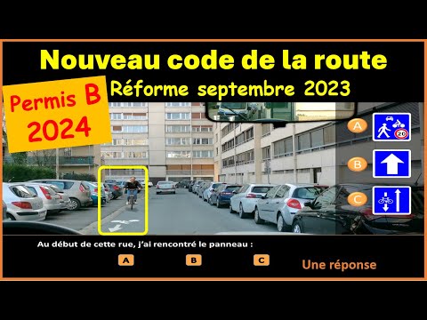 Code de la route 2023-2024