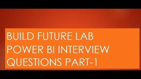 Power BI Interview Question Part-I Power BI Desktop || Import|| Direct Query||Live Connection