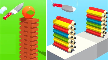 Slice It All Game! Satisfying and Relaxing ASMR Slicing Video NEW UPDATE