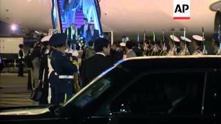 Iranian President Rouhani Arrives For Regional Summit