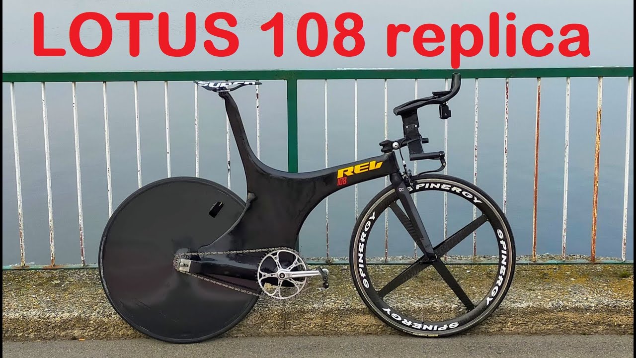 Lotus 108 replica: è più veloce di una moderna bici da crono? (ITA) -  YouTube