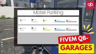 Fivem QB-Garages Fivem Scripts | Tebex Scripts