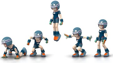 Vertical Jump : Key frame Animation