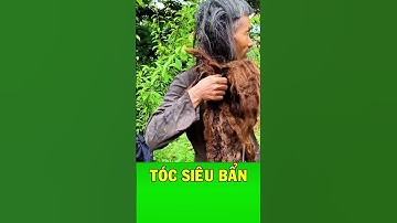 Dị nhân 60 năm không cắt tóc gội đầu